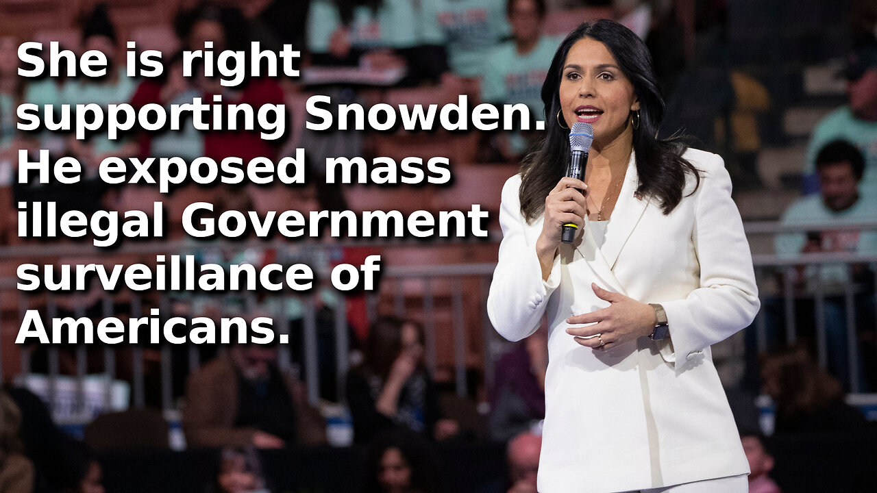 RINO Neocons Recycle Russia Hoax with Tulsi Gabbard, Want Her FBI File Over Snowden Support