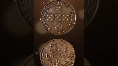 Portugal 50 Centavos 1972. #shorts #viral #coinnotesz