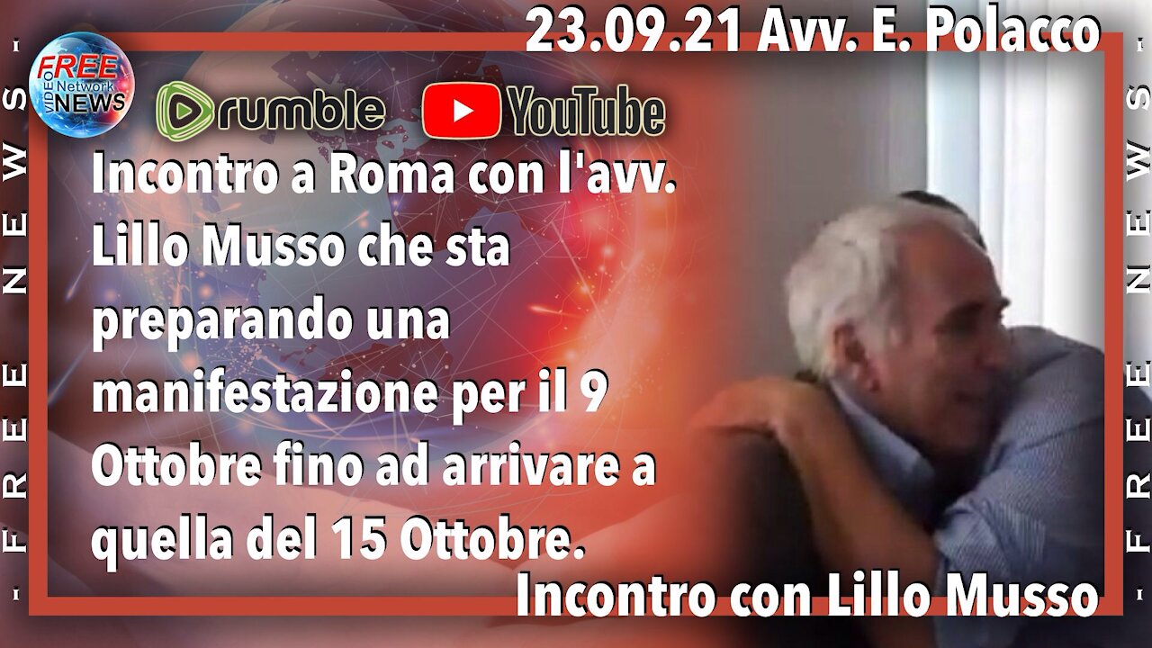 23.09.21 Avv. Polacco: incontro con il collega avv. Lillo Musso.