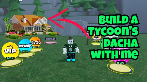 build a tycoon's dacha with me / построй со мной дачу магната