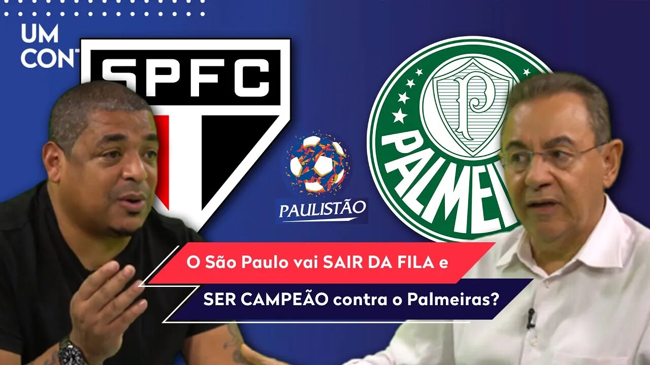 "Eu APOSTO que o CAMPEÃO será o..." OLHA o que Vampeta falou ANTES de São Paulo x Palmeiras!