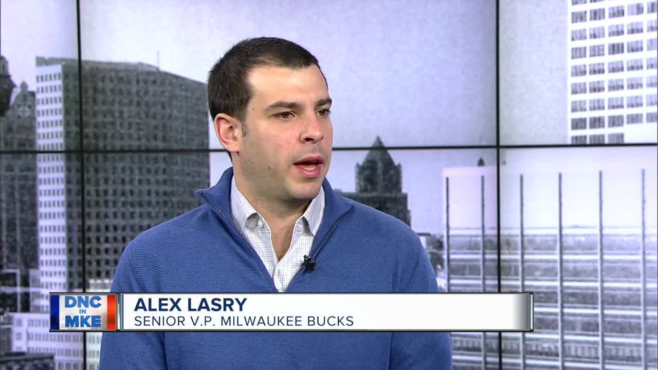 Milwaukee Bucks Sr. Vice President Alex Lasry talks more about next steps for DNC