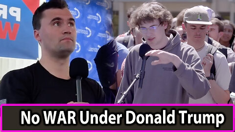 Charlie Kirk vs College Student Debates Whose Country was Better_ Trump's or Biden's