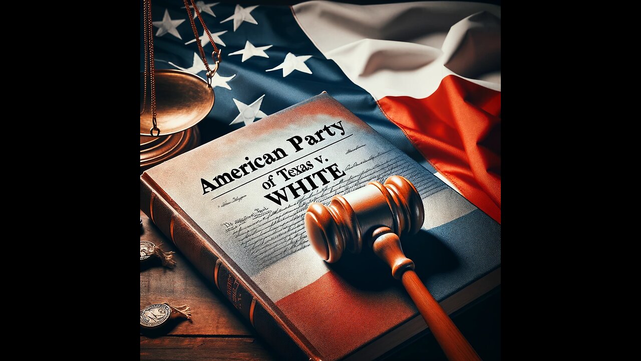 American Party of Texas v. White: Shaping Electoral Law | Legal Landmark Shorts