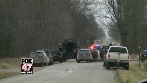 Law enforcement have suspect in custody after search