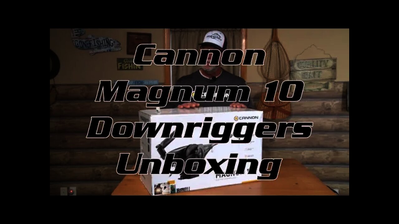 Cannon Magnum 10 Downriggers Unboxing