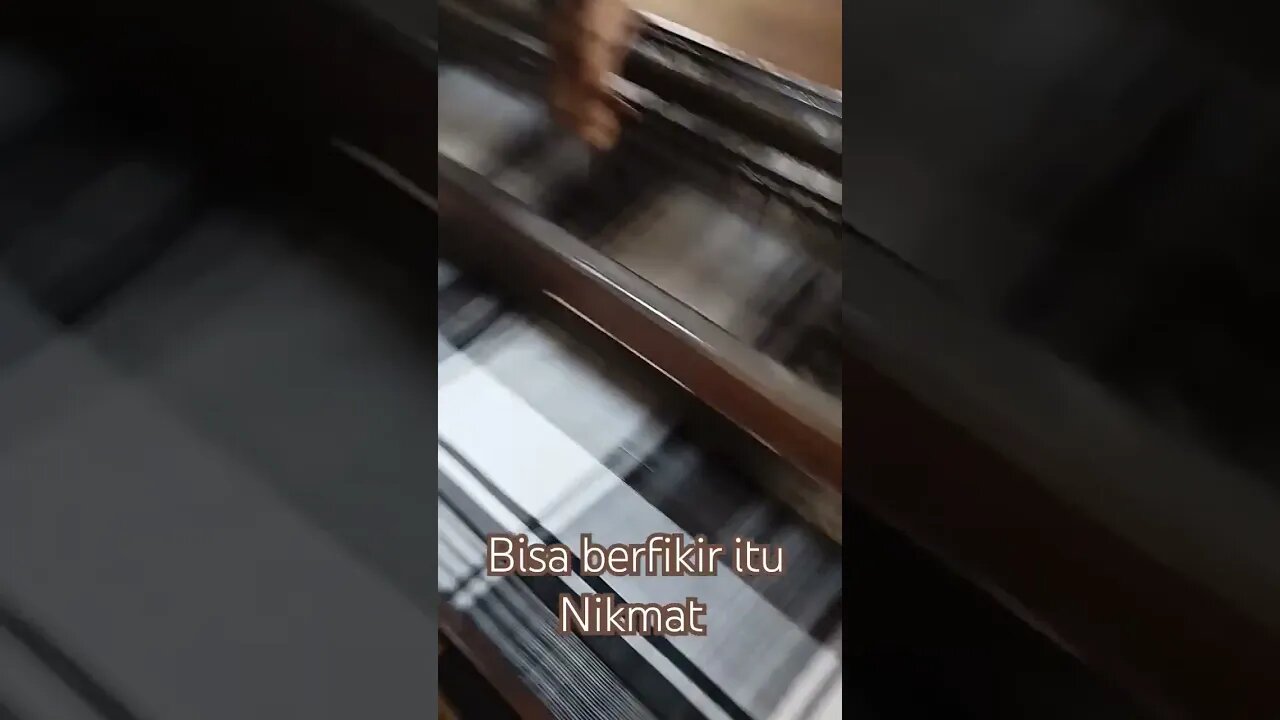 BISA Berfikir itu NIKMAT...!!! #atbm #diy #homemade #powerloom #alattenun