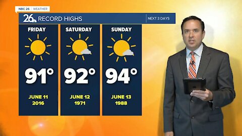 NBC 26 Weather Forecast