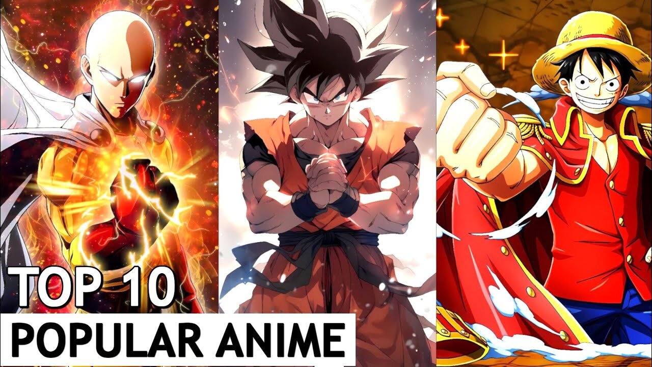 Top 10 Most Popular Anime in The World | In Hindi | AnimeVerse