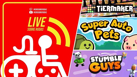 Stumble Guys + Super Auto Pets - LIVE SOBRE RODAS