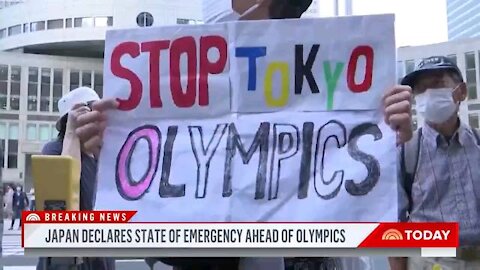 Japan Declares State Of Emergency In Tokyo Just Weeks Before Olympics
