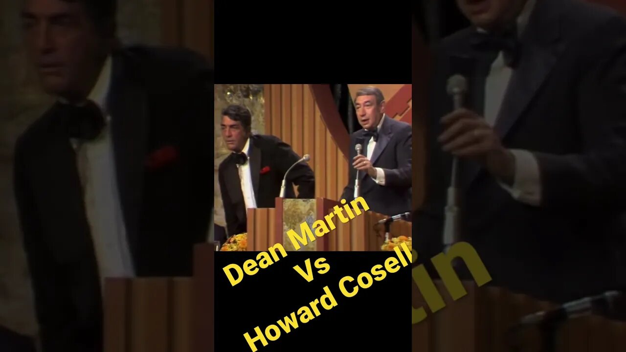 Dean Martin vs Howard Cosell…You be the judge!