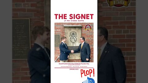 THE SIGNET OF PHI SIGMA KAPPA