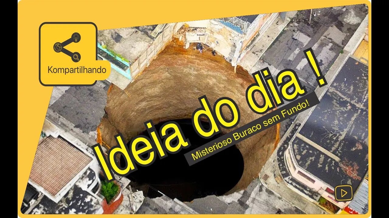 Misterioso Caso do Buraco sem Fundo em Washigton !