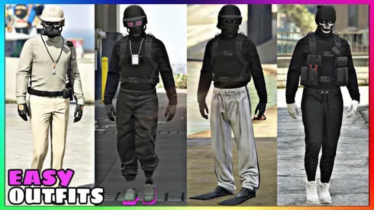 Top 4 Easy To Make Male Tryhard Outfits Using Clothing Glitches 13 GTA Online