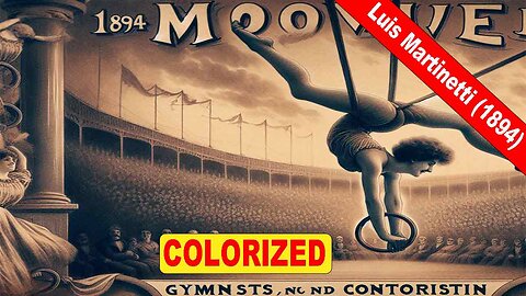 Luis Martinetti (1894) | The Gymnastic Marvel | Old Movie
