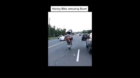 Hartley tricks on a busy road