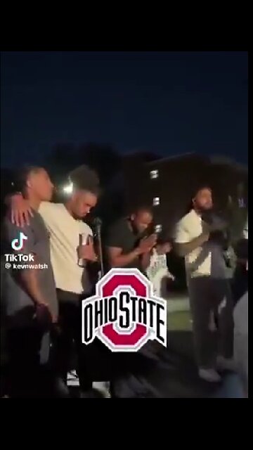 Ohio State Football Team Hosts Faith Event "Let's Give Him the Glory"