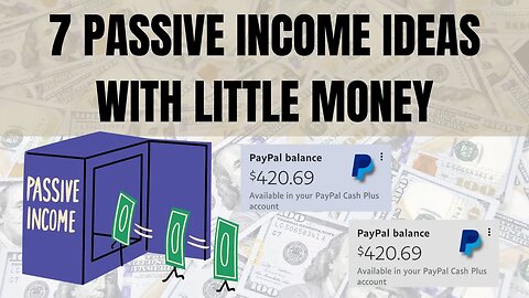 How To Make Passive Income with Low Income | 7 Passive Income Ideas with Little Money