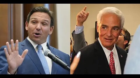 LIVE DEBATE: Ron DeSantis vs Charlie Crist for Florida Governor