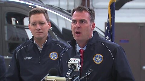 Stitt, other state officials give update after tour of Oklahoma storm damage