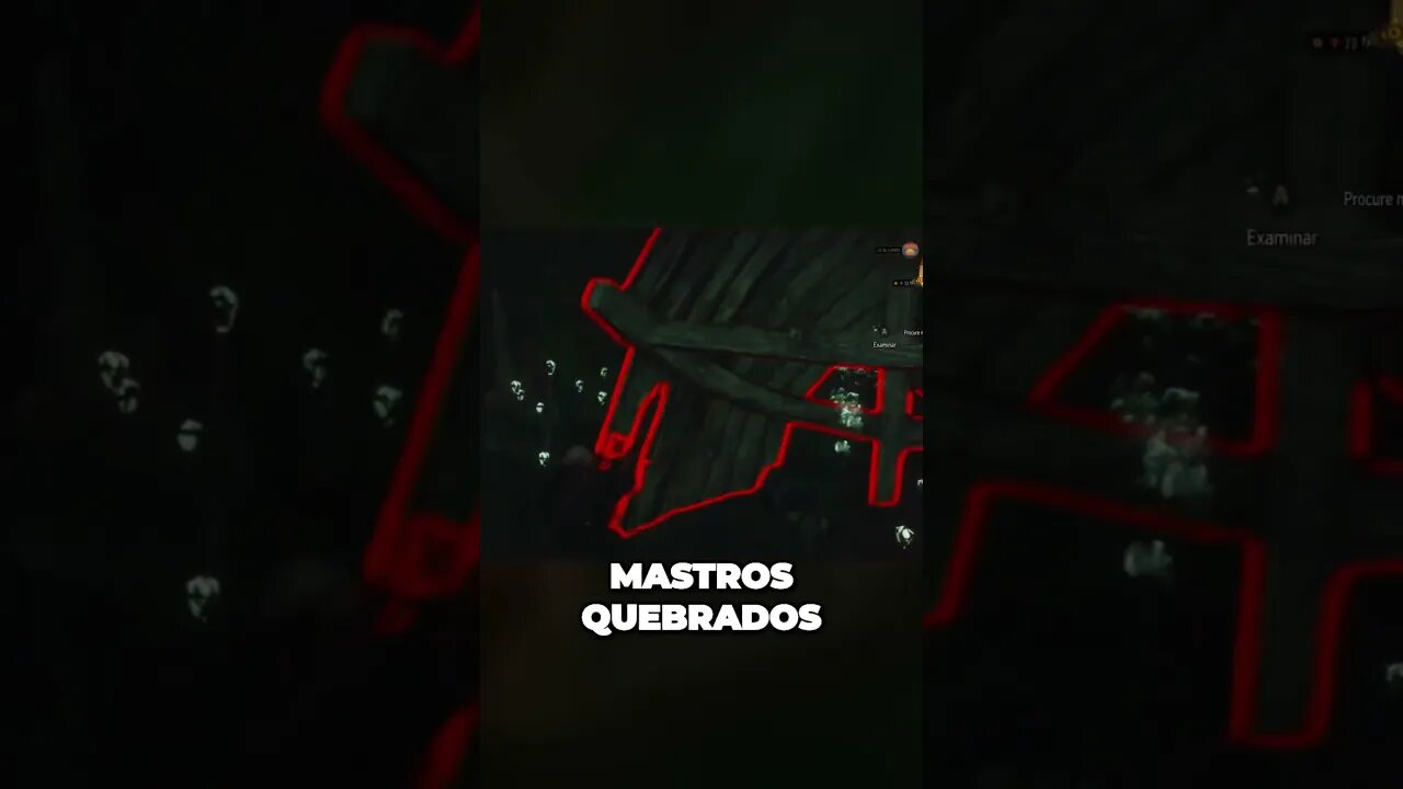 Explorando destroços de um navio: encontrei o ninho de afogadores e uma figura misteriosa