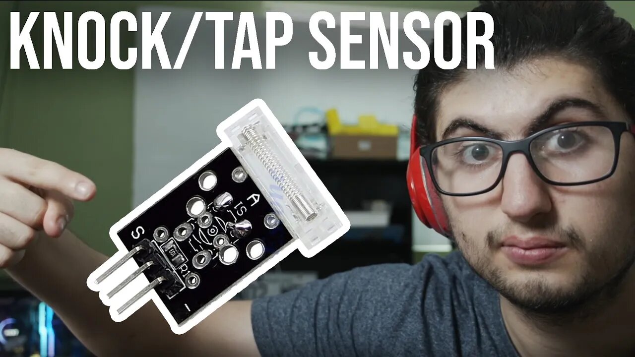 TAP/KNOCK SENSOR EXPLAINED | KY-031 ARDUINO TUTORIAL