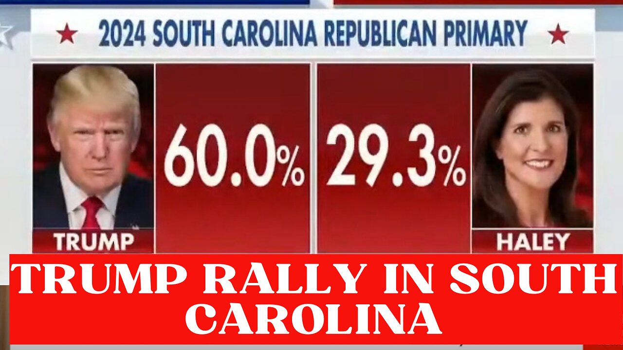 Trump Delivers Speech in South Carolina