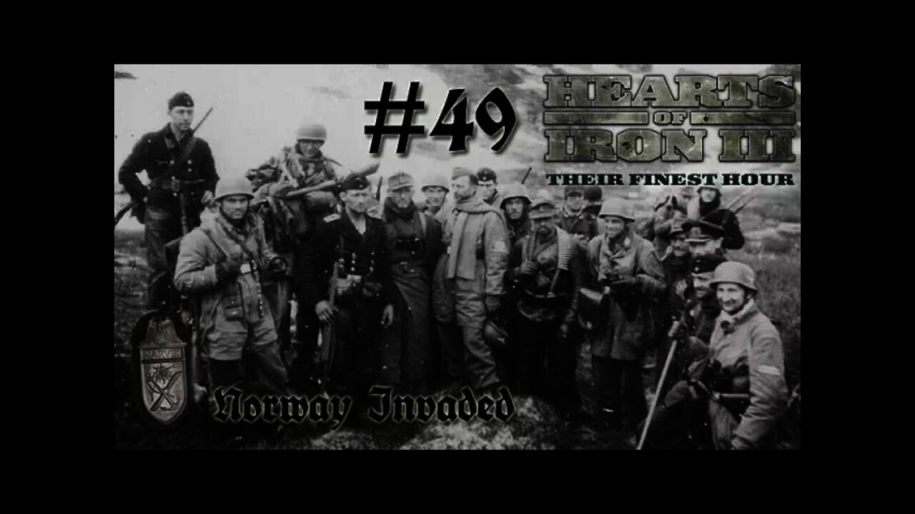 Hearts of Iron 3: Black ICE 8.6 - 49 (Germany) Norway Invaded!