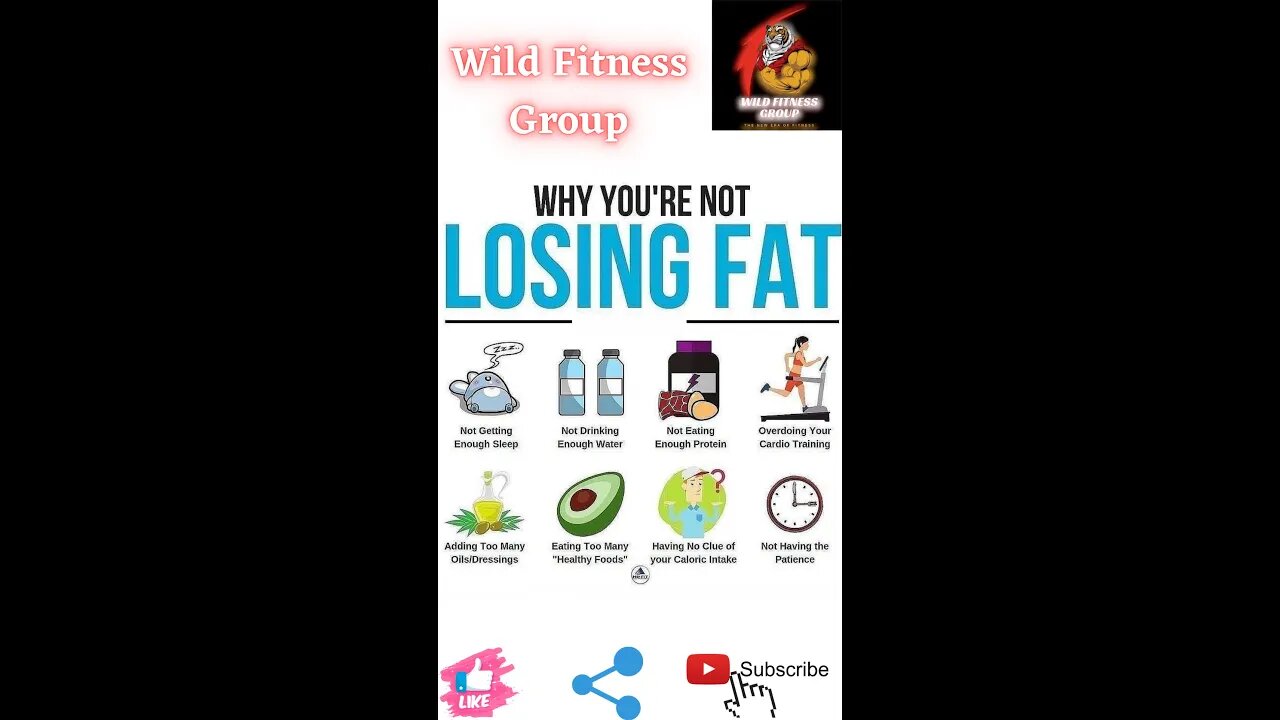 🔥Why you're not loosing fat🔥#fitness🔥#wildfitnessgroup🔥#shorts🔥