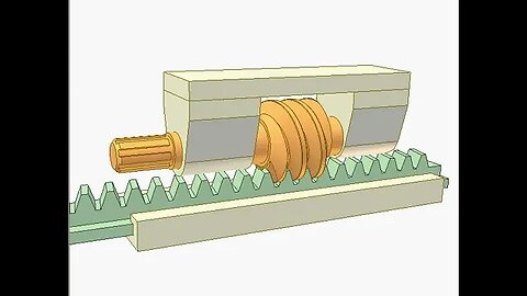 2437 Worm rack drive 2