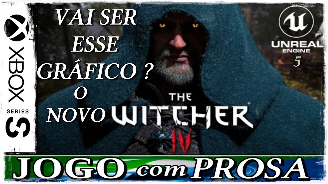 TRAILER THE WITCHER com a nova Unreal Engine 5 FEITA POR FÃN FICOU INCRÍVEL !!!
