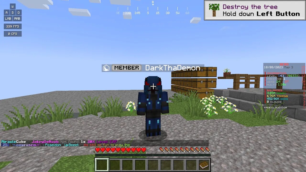 Grinding Fadecloud Gens Levels & Prestiges - Minecraft