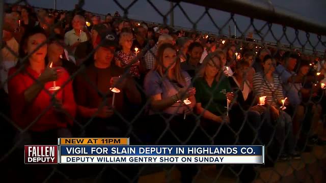 Community remembers Highlands County deputy killed in the line of duty