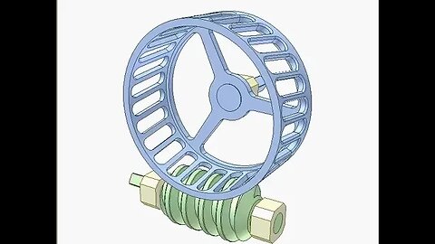 2939 Worm Drive 13 Slotted Wheel