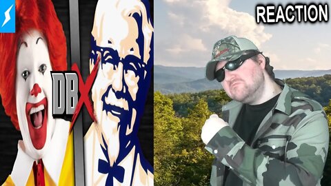 Ronald McDonald VS Colonel Sanders (McDonald's vs KFC) - DBX REACTION!!! (BBT)