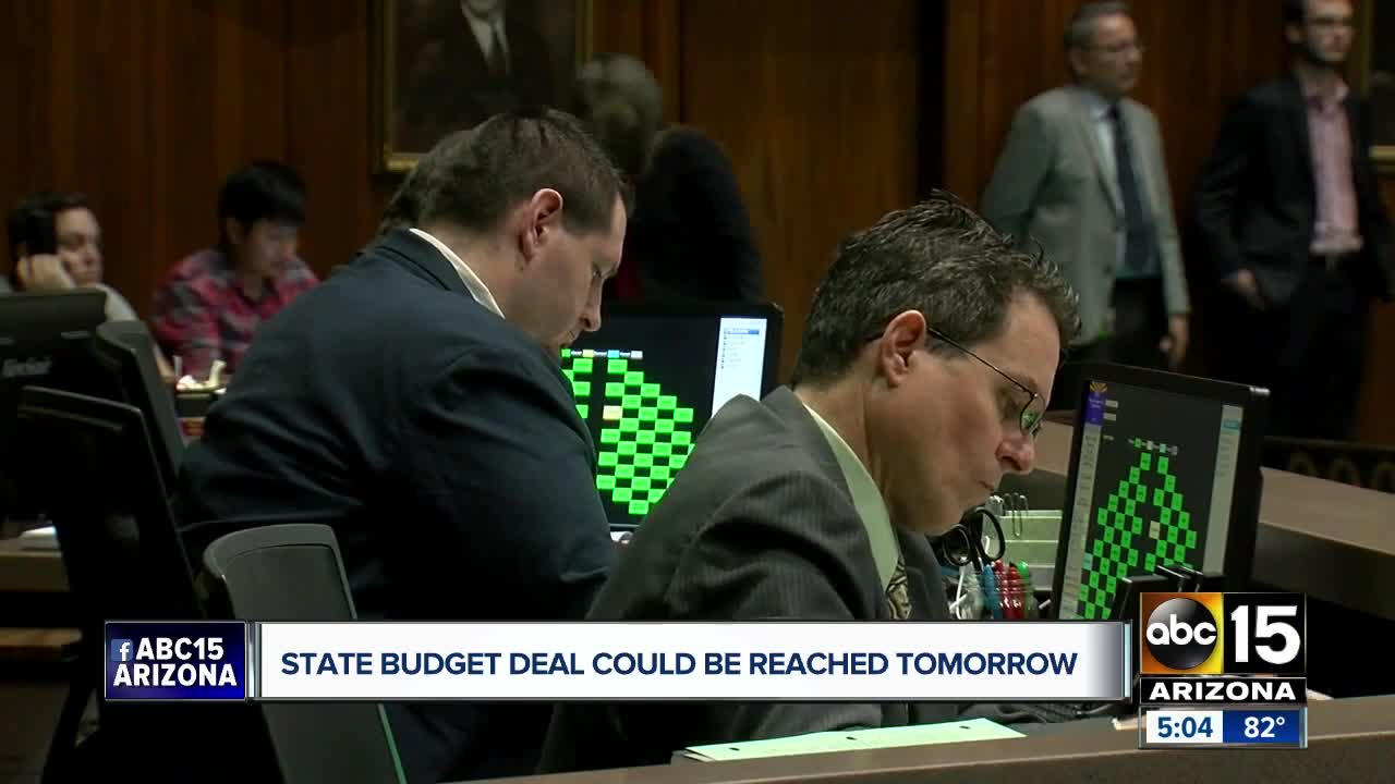 State budget deal could be reached Monday