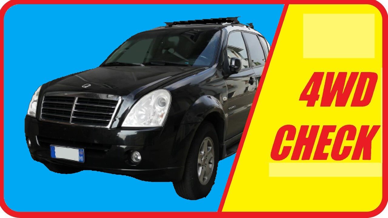 ✅⚠️SSANGYONG REXTON 2004⚠️.FALLO MOTOR 4X4. 4WD CHECK. Código Motor D27DT (665.925). DTC P1850.