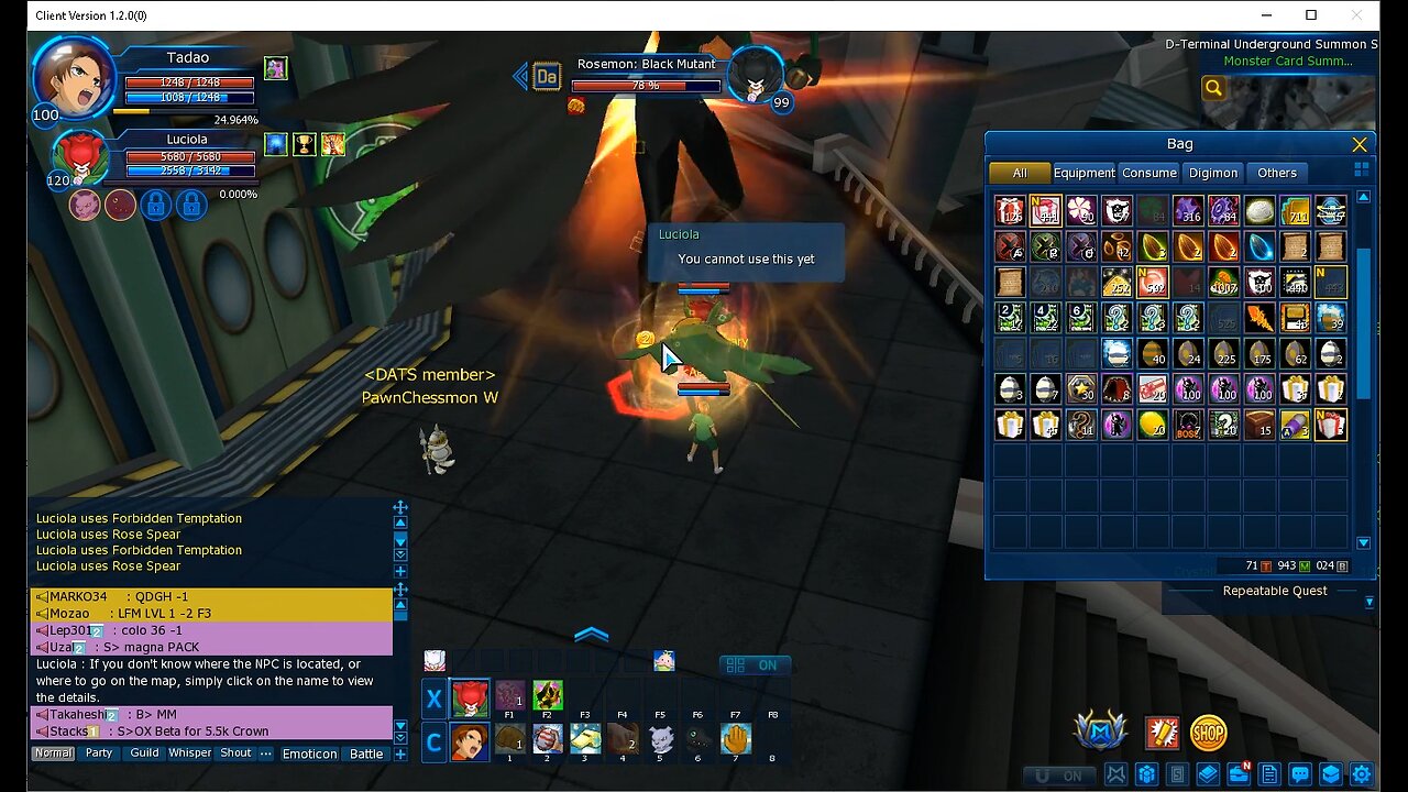 ZDC Digimon Master World デジモン Tadao Part 33 Full Inventory Unlocked Due to Good F2P & Starter Events Start