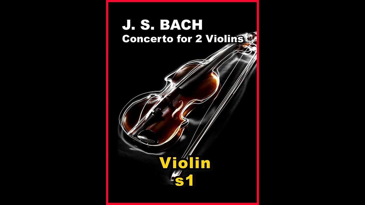 Bach Conerto for Two Viollns BWV 1043