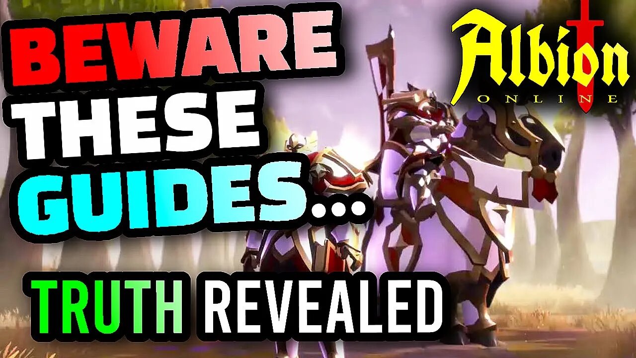 DEBUNKING Albion Online "Guides" Aimed At Newbies