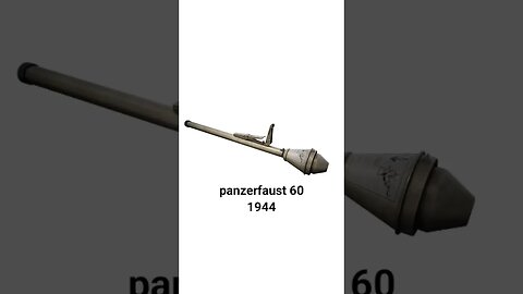 evolution German anti-tank rocket #military #antitank #german