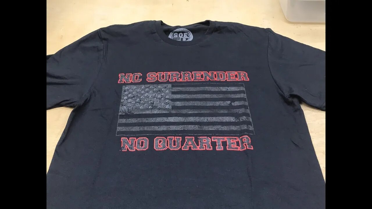 Monday night blk flag