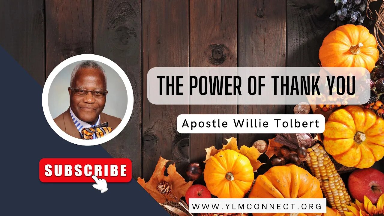 The Power of Thank You