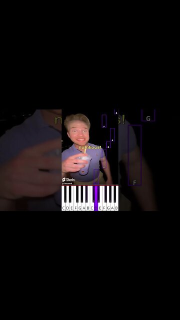 Just got the grimace shake! (@CG5) - Octave Piano Tutorial