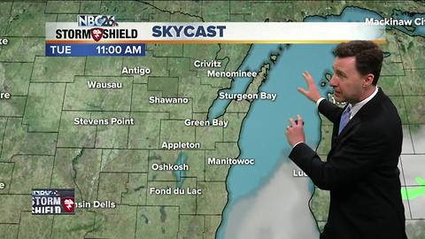 Michael Fish's NBC26 Storm Shield weather forecast