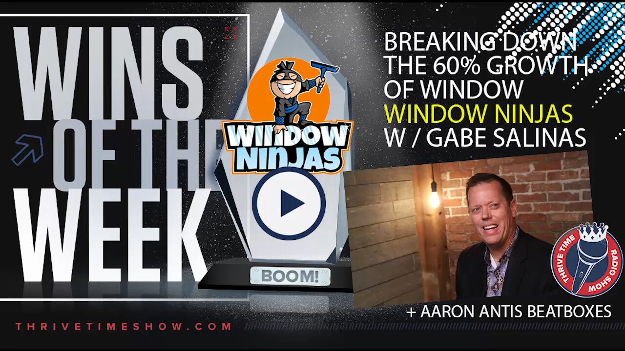 Wins of the Week | Celebrating the 60% Growth of Window Ninjas