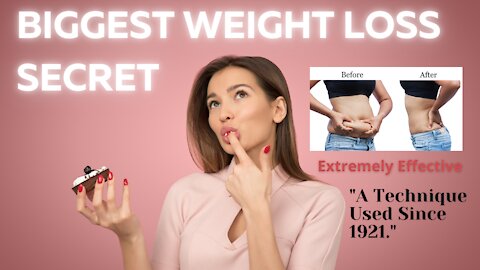 The Biggest Secret Celebrities Don't Want You To Know | Extremely Effective Weight loss Trick