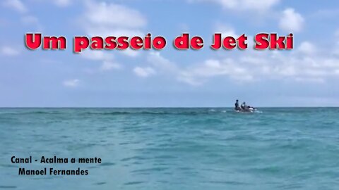 Um passeio de Jet Ski