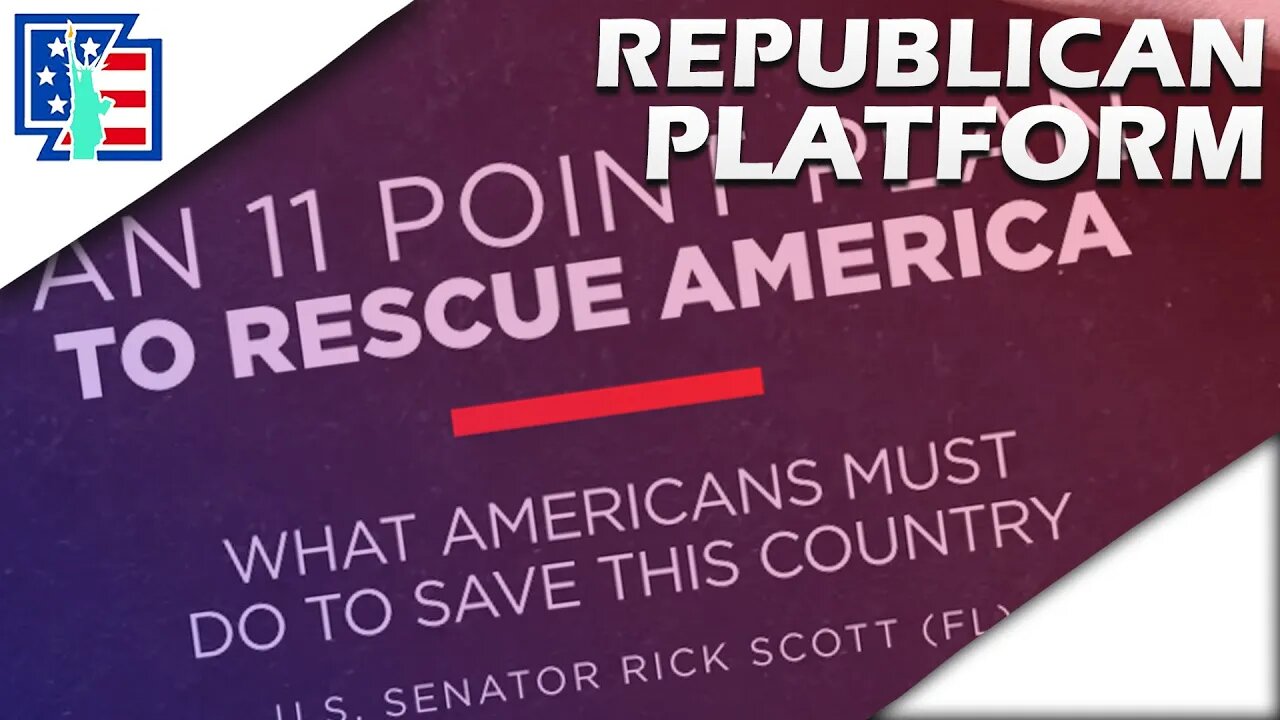 Republicans *FINALLY* Have A 2022 PLATFORM!